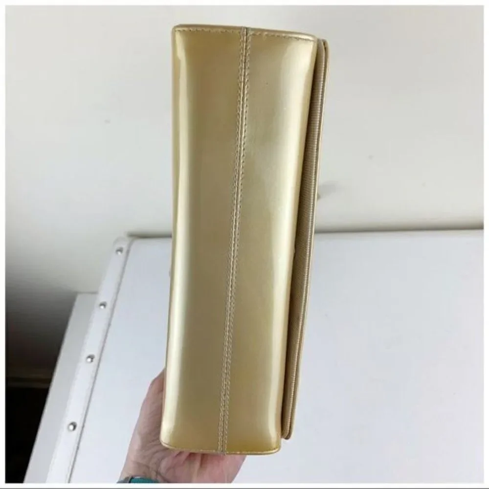 Stuart Weitzman Vintage Gold Evening Shoulder Bag‎